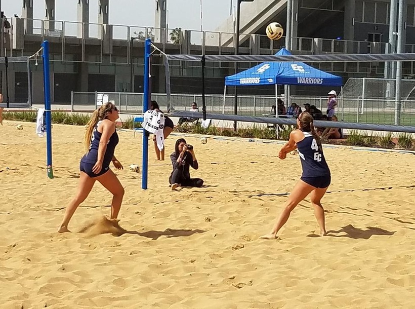 Warriors Ready to Compete at CCCAA Beach Volleyball Pairs Championships
