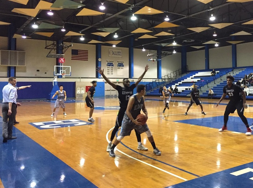 Men’s Basketball Battles Against EC-Compton Center But Ends the Night 133-124