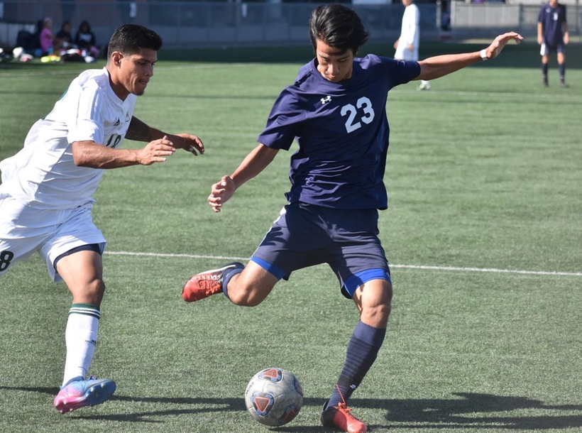 First Half Goals Secure Victory for Warriors over East LA College