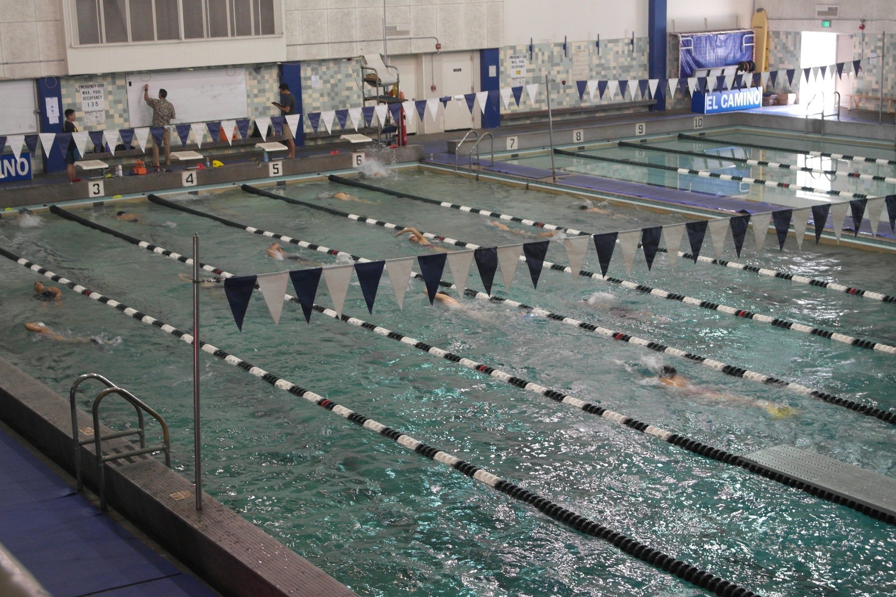 Swimming &amp; Diving Falls to Mt. SAC but Wins Against Cerritos College in Double Dual Meet