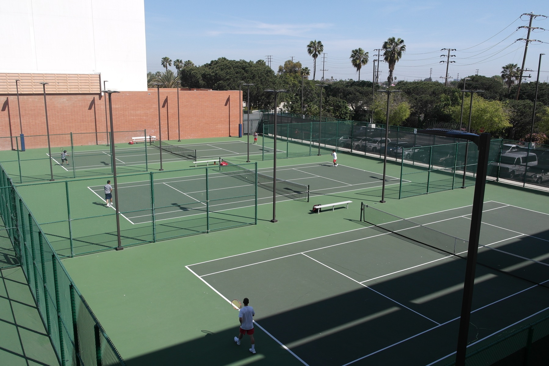 Men's Tennis Looses to Palomar College, 7-2