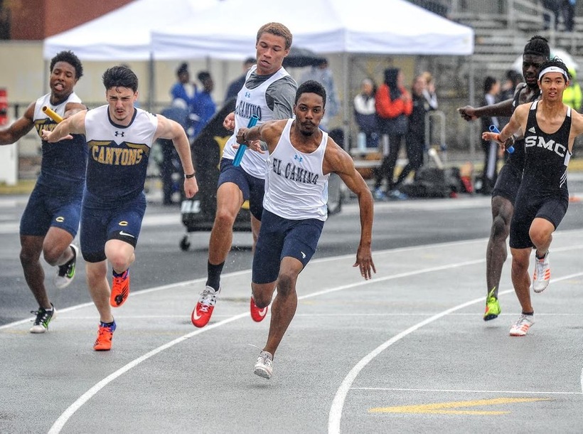 Track and Field Competes at the Beach Opener