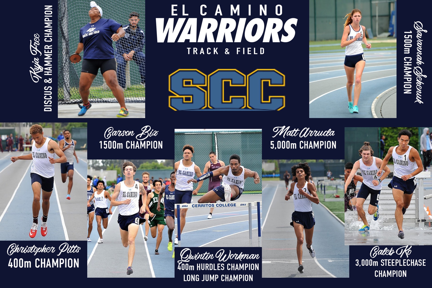 Men Second, Women Third at South Coast Conference Championships