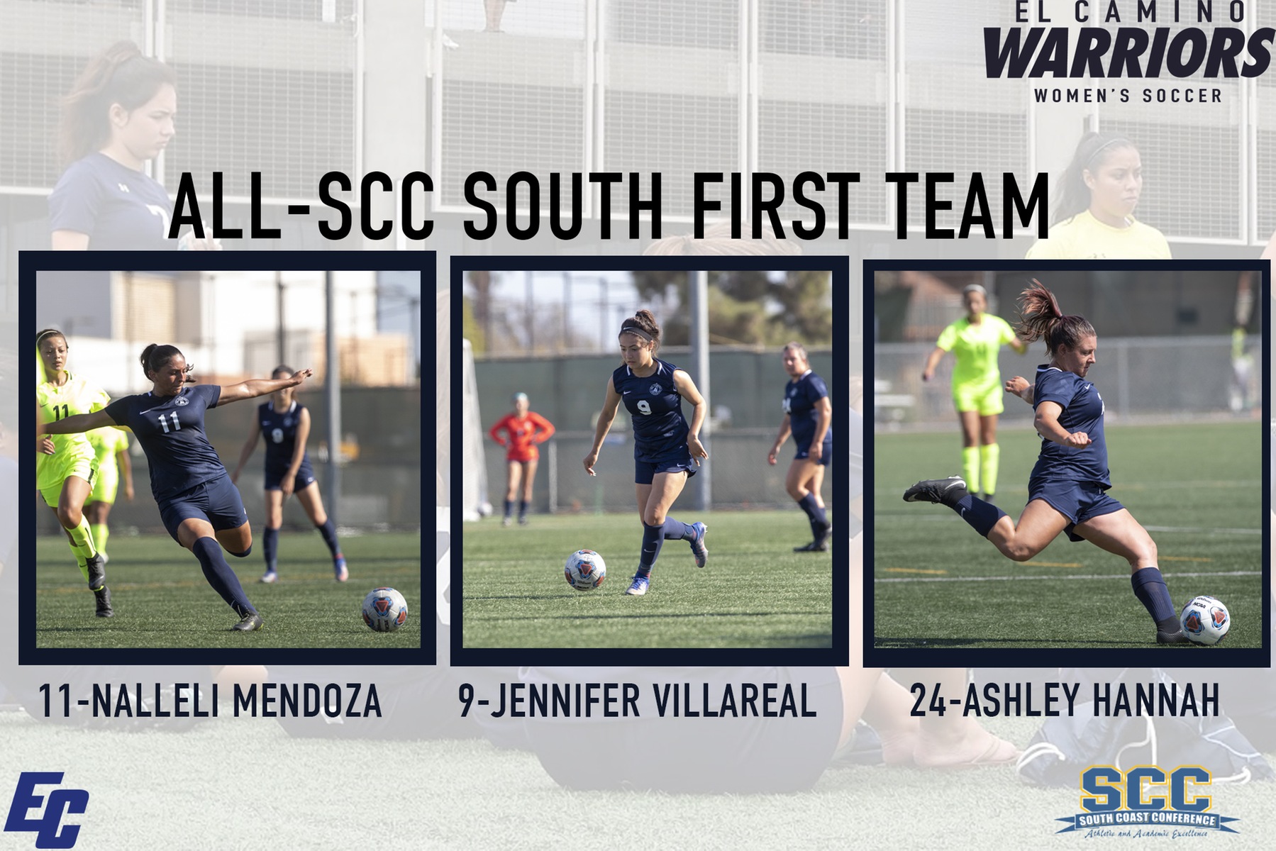 Six Warriors Recieve All Conference Honors