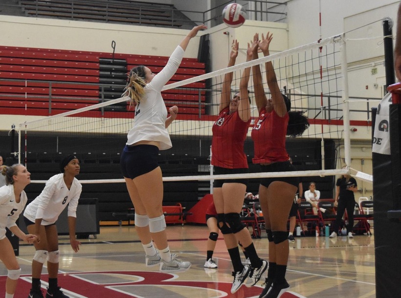 Warriors Open Conference Tournament with Sweep over Cerritos