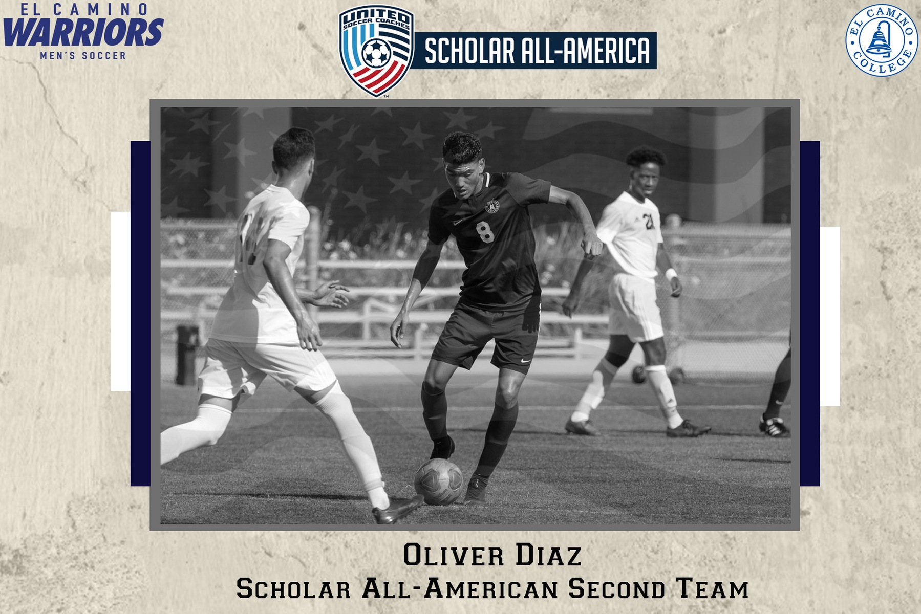 Diaz Named to National Junior College Scholar All-American Team