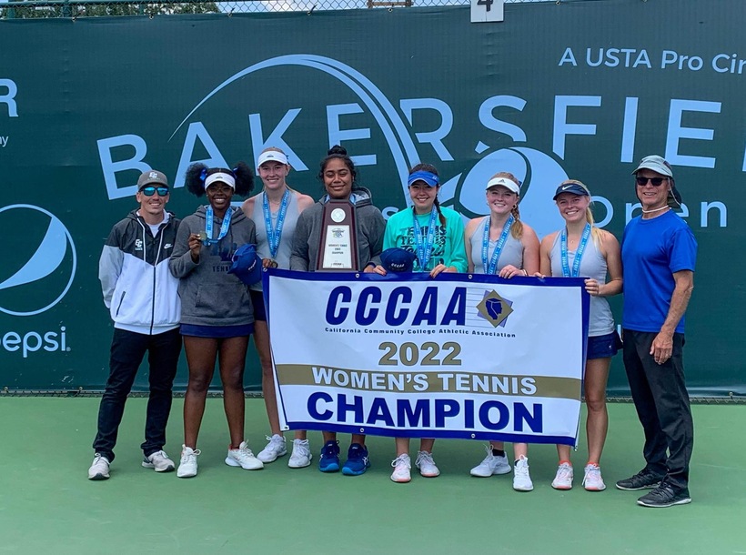 Warriors Make History with First Ever Women's Tennis State Championship