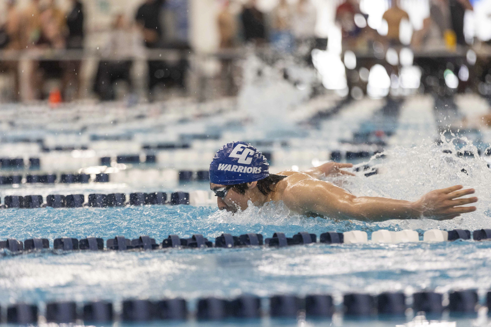 Warriors Swimming Nabs Double Third-Place Finishes at Riverside Invitational